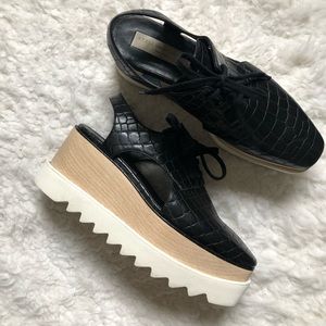 Stella McCartney Elyse Cutout platform